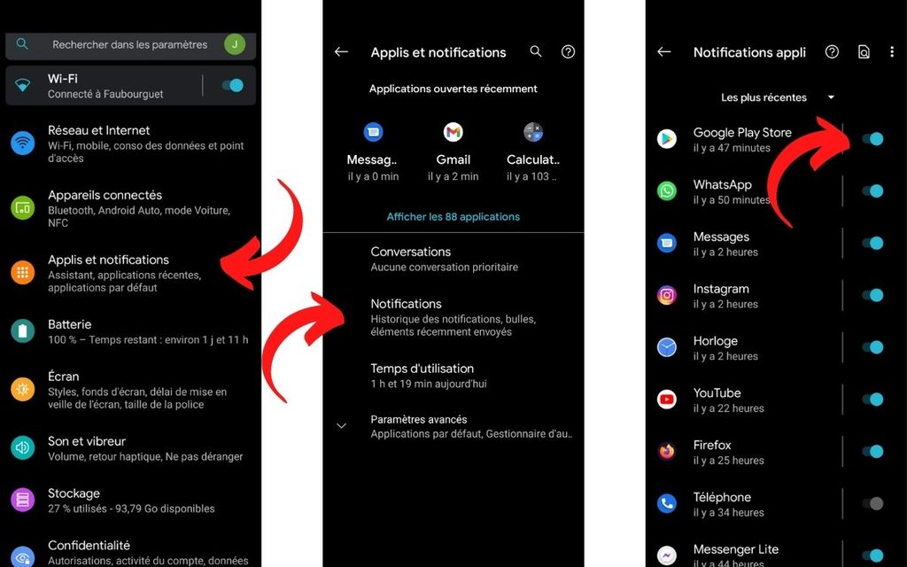 notifications android notifications android