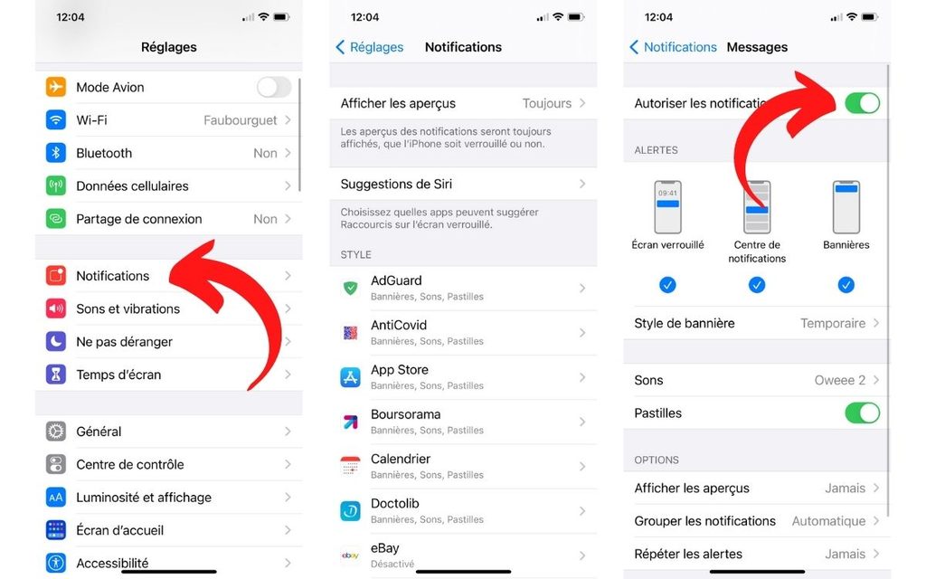 notifications ios notifications ios